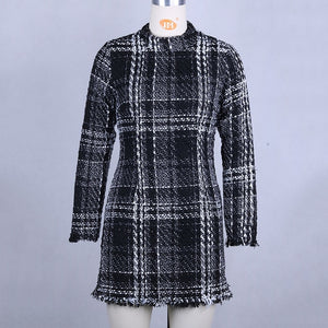 Vintage Plaid Dress