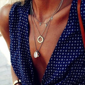 Star Multi-layer Women Necklaces