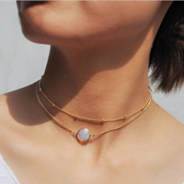 Star Multi-layer Women Necklaces